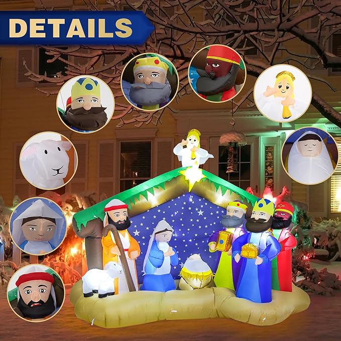 7 Best Christmas Inflatable Outdoor Decorations: A Festive Guide for Your Home