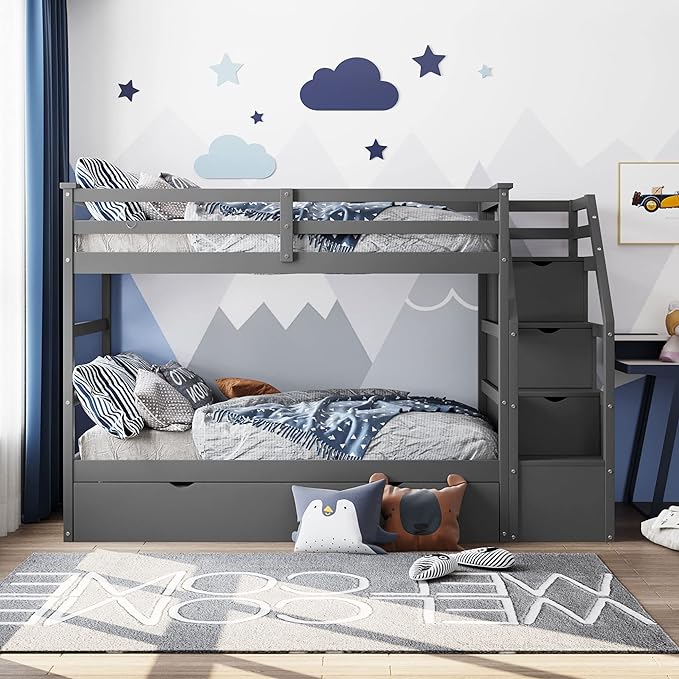 7 Best Bunk Beds with Trundle for Space-Saving and Versatile Sleeping Solutions